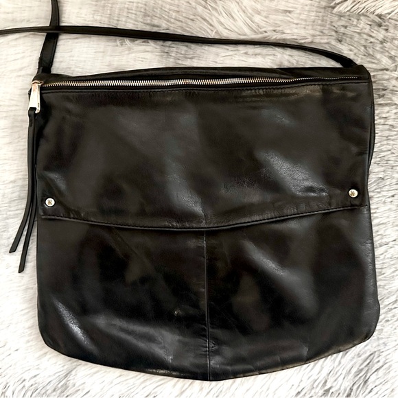 HOBO Black Leather Crossbody Bag - Picture 4 of 14